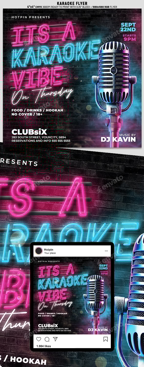 Karaoke Flyer