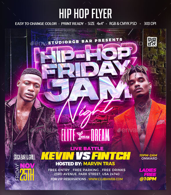 Hip Hop Flyer