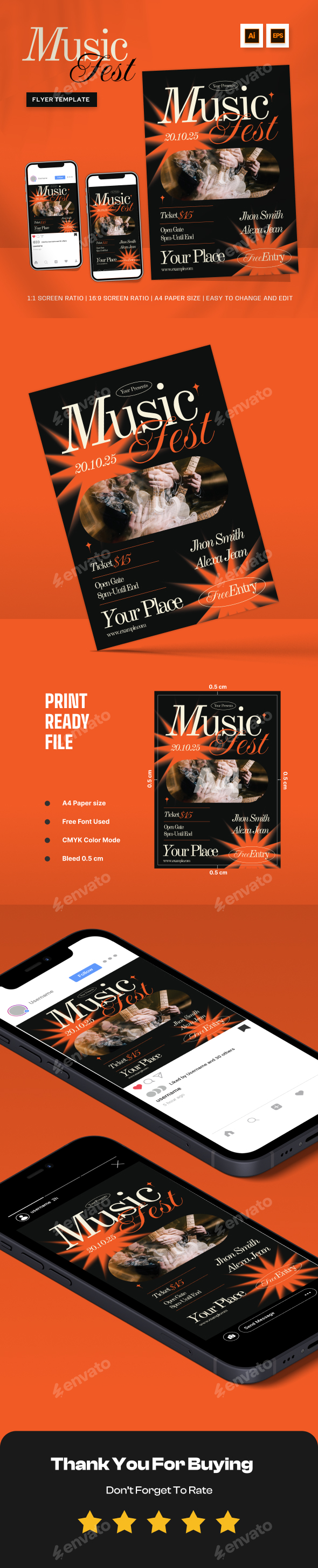 Music Fest Flyer Template