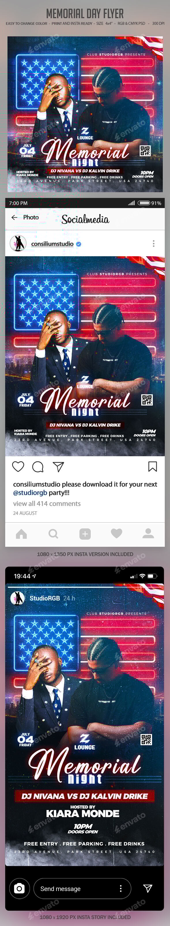 Memorial Day Flyer