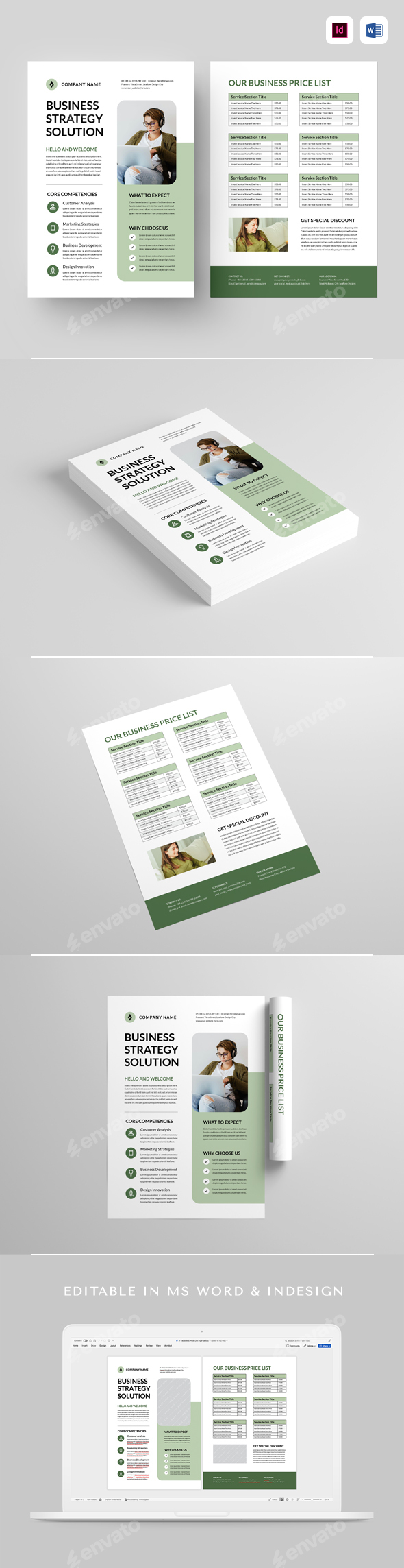 Business Price List Flyer