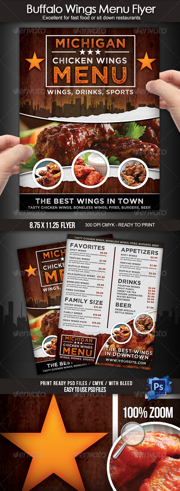 Top 10 Best-Selling Food Menu Templates on GraphicRiver for 2025