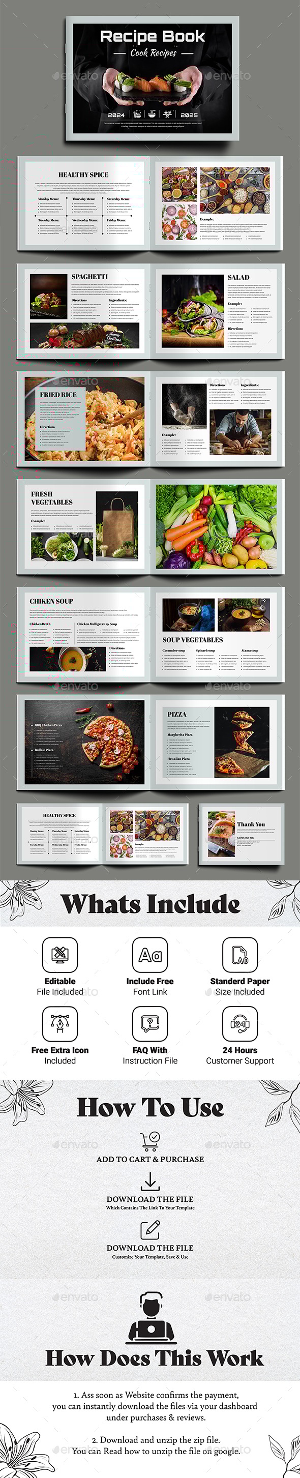 Recipe Book Template
