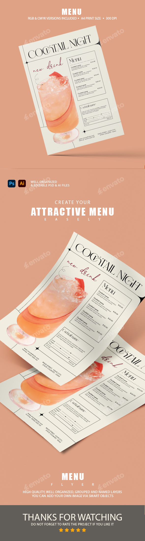 Cocktail Menu