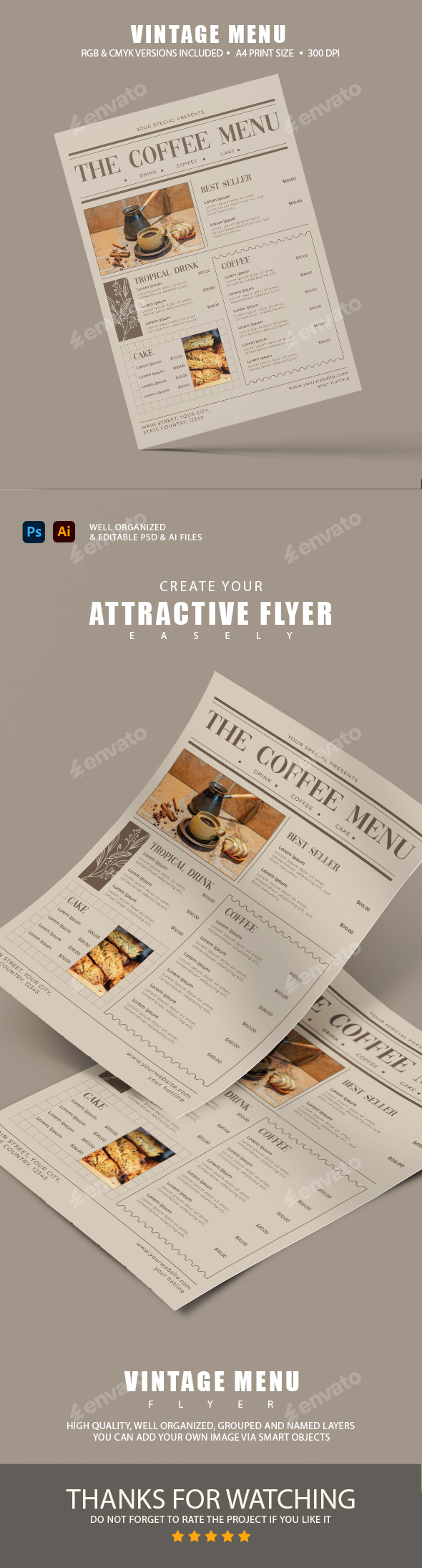 Coffee Menu