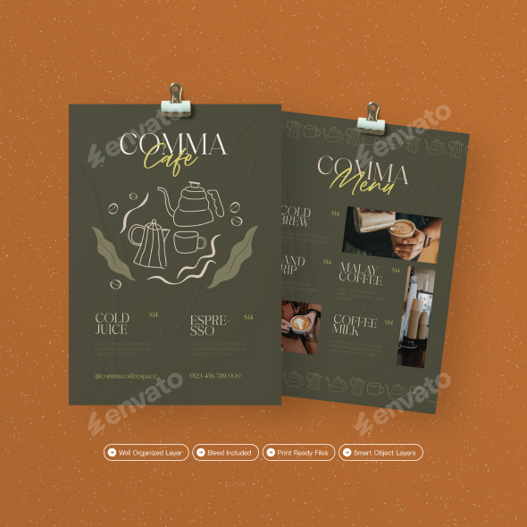 Comma Coffee - Restaurant Menu