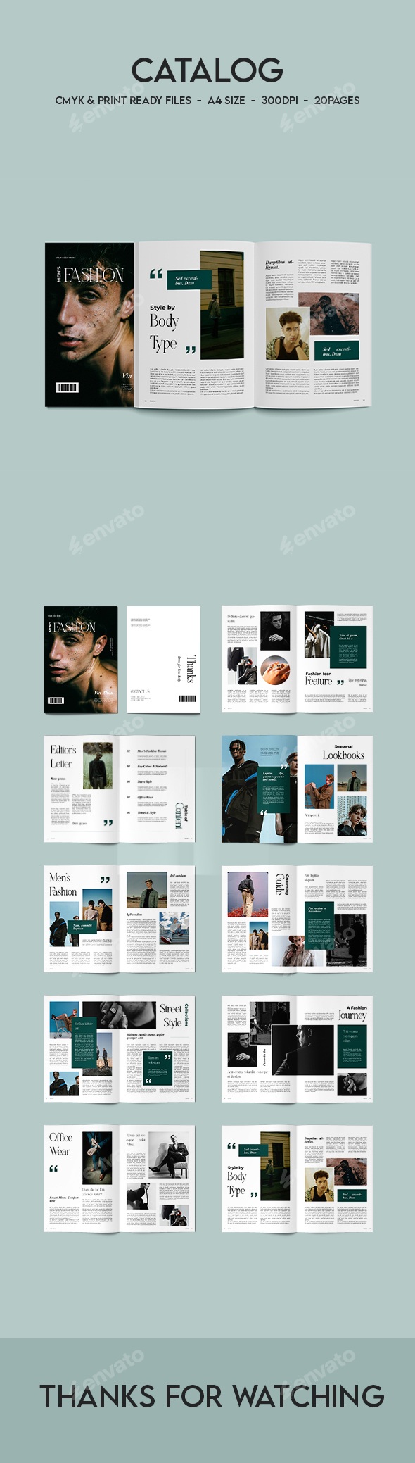 Men Fashion Magazine Catalogue