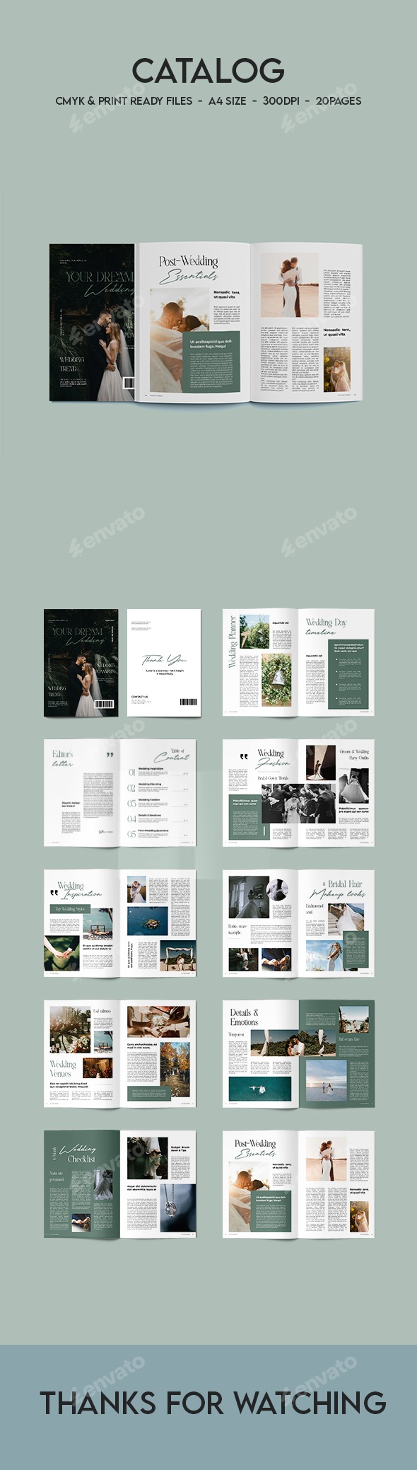 Wedding Fashion Magazine Brochure