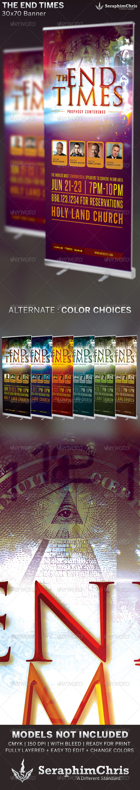 The End Times: Banner Template