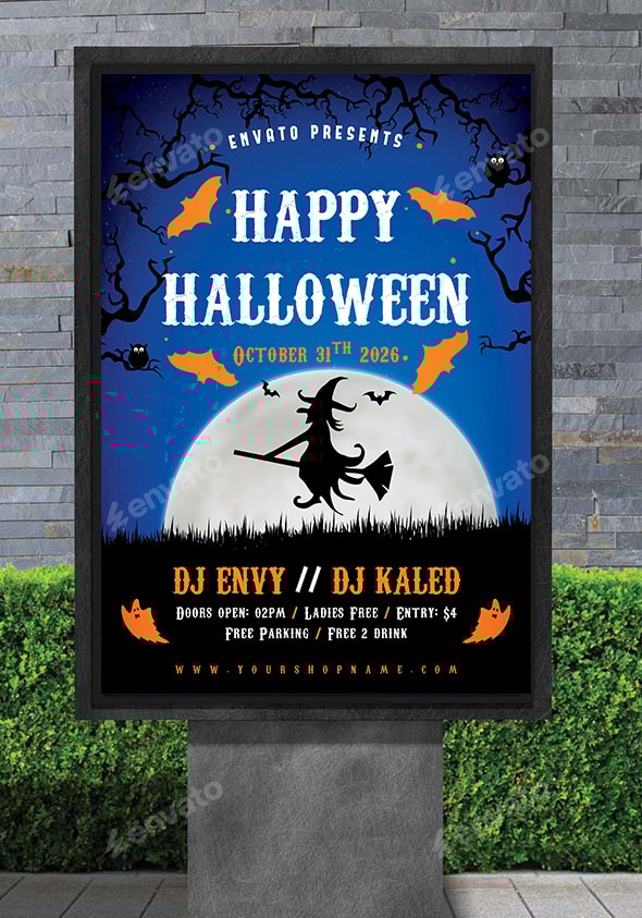 Halloween Night Party Poster
