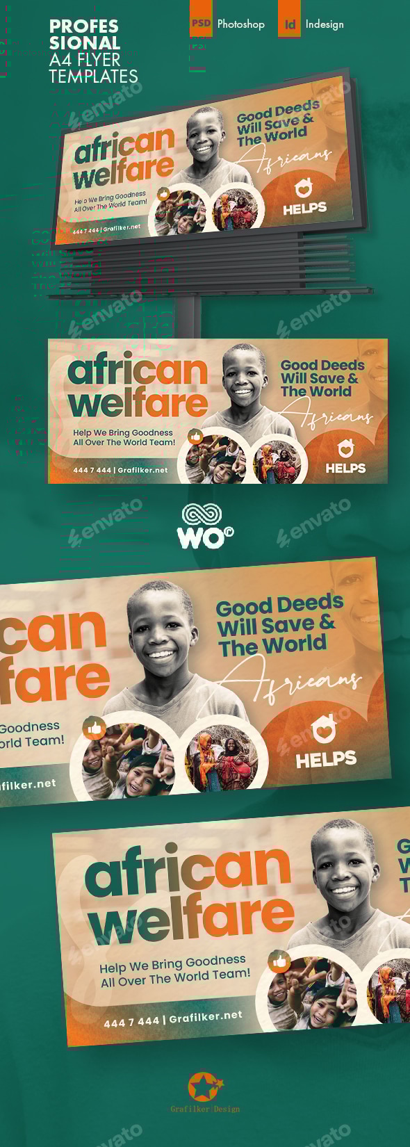 Charity Billboard Templates