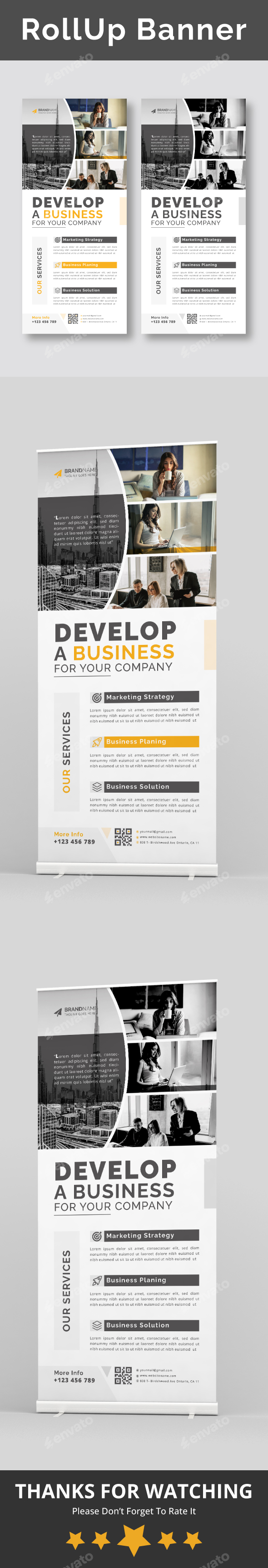 Corporate Rollup Banner