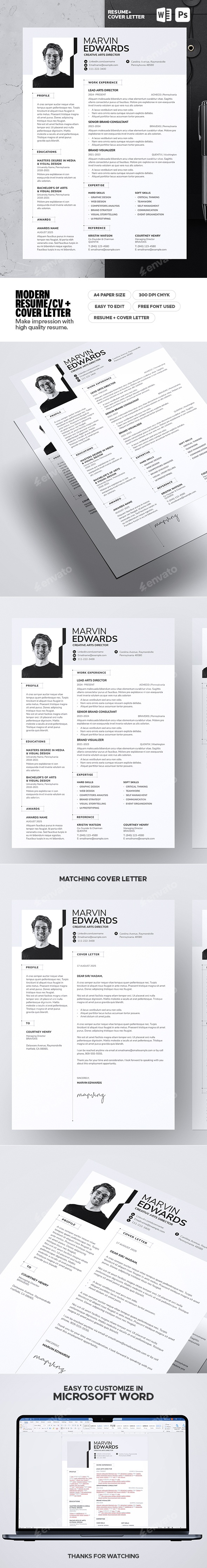 Minimal Modern Resume