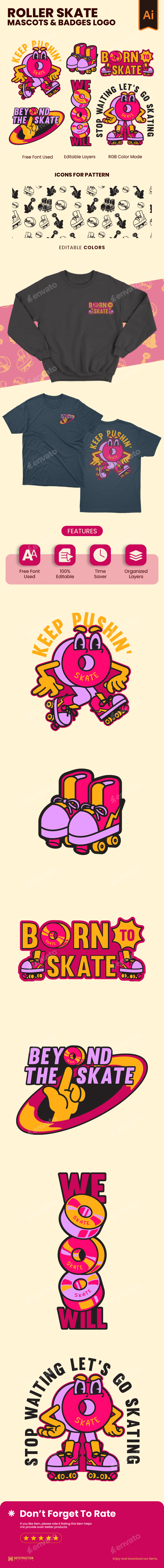 Roller Skate Design Pack