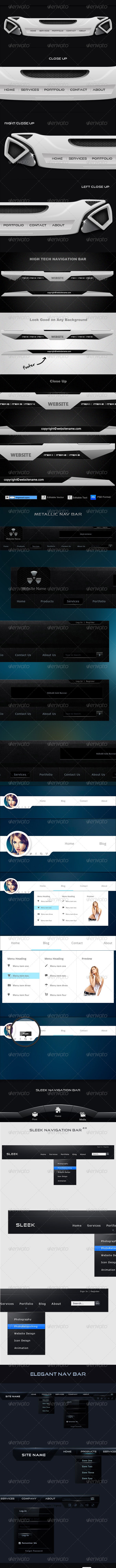 Navigation Bars Bundle