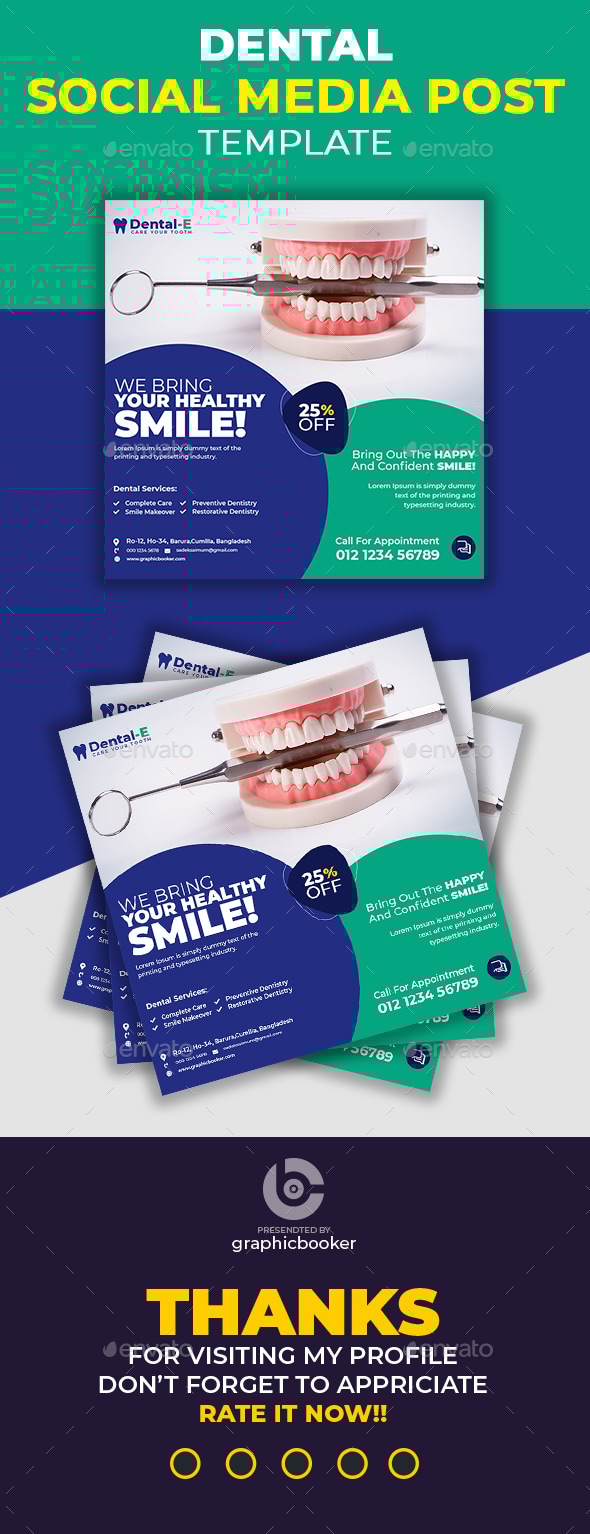 Dental Clinic Social Media Post