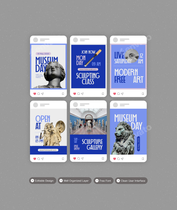 Museum Day - Instagram Post