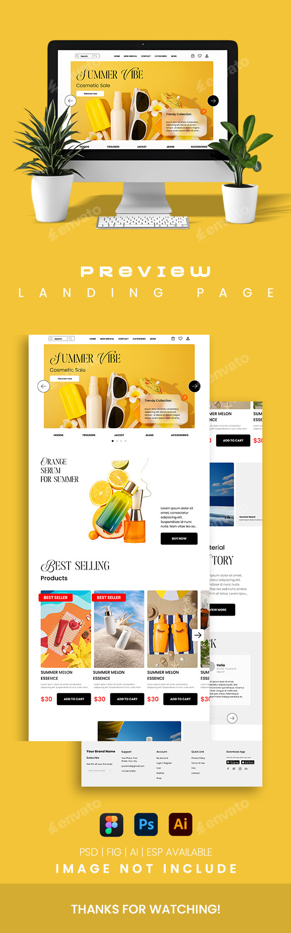  10 Best-Selling Professional Website Landing Page Templates for 2025