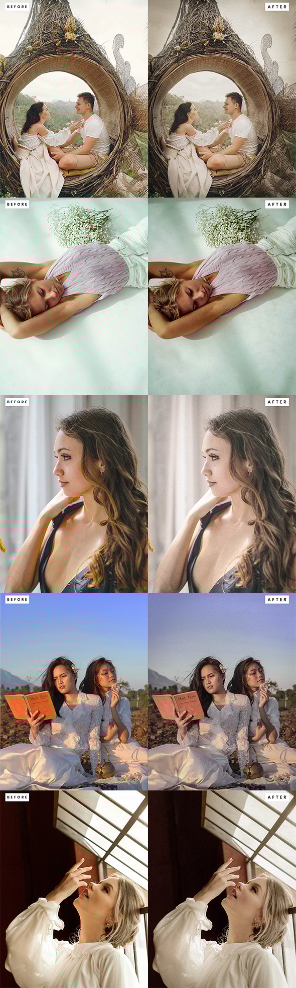 Vintage Film Look Lightroom Presets