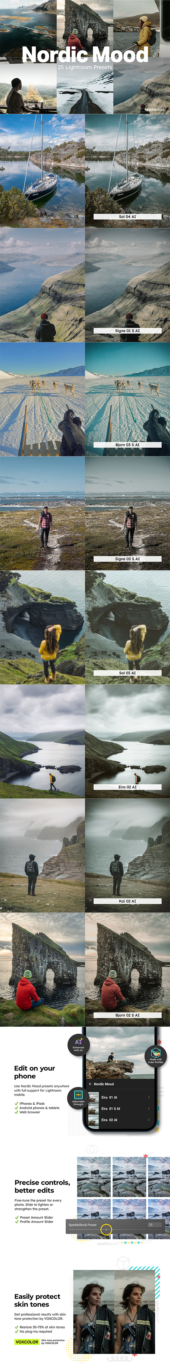 20 Nordic Mood Lightroom Presets