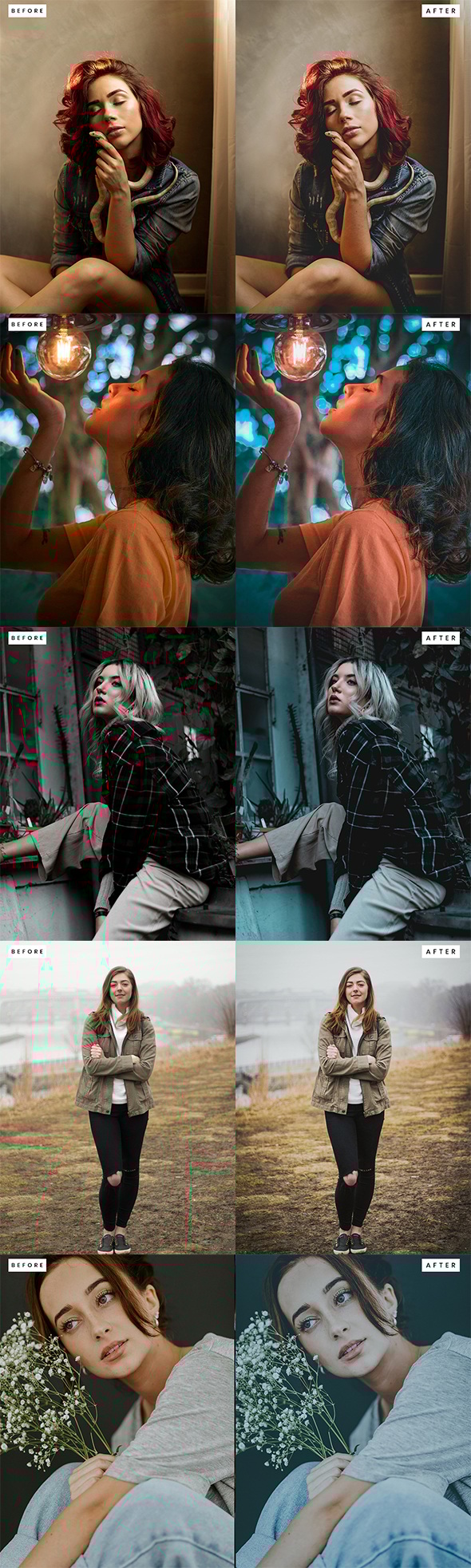 Instagram Filter Portrait Lightroom Presets