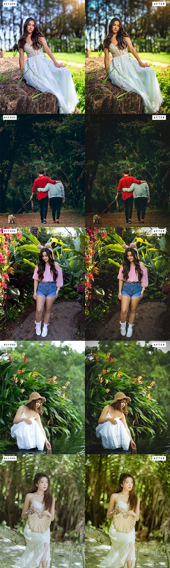Nature Touch Lightroom Presets