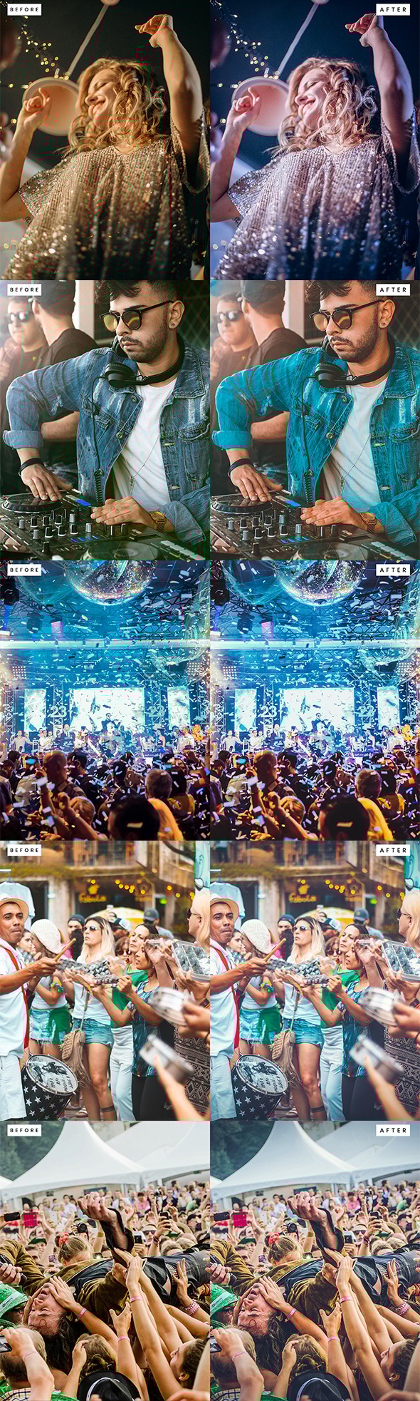 Party Lightroom Presets