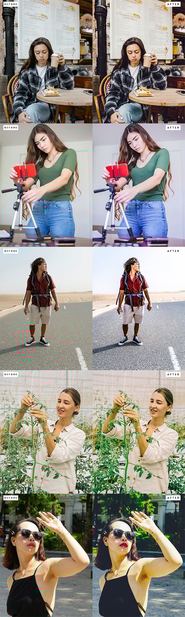 Matte Blogger Lightroom Presets