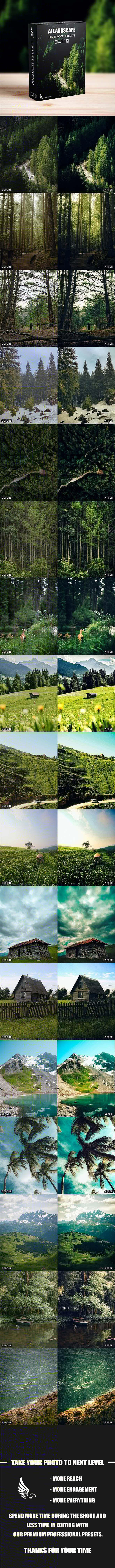 AI-Optimized Cinematic Landscape Lightroom Presets