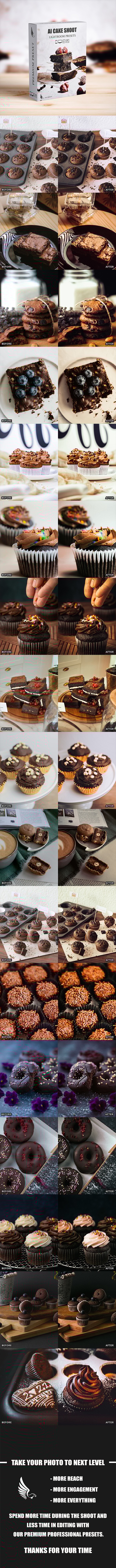 AI-Optimized Cake Photoshoot Lightroom Presets