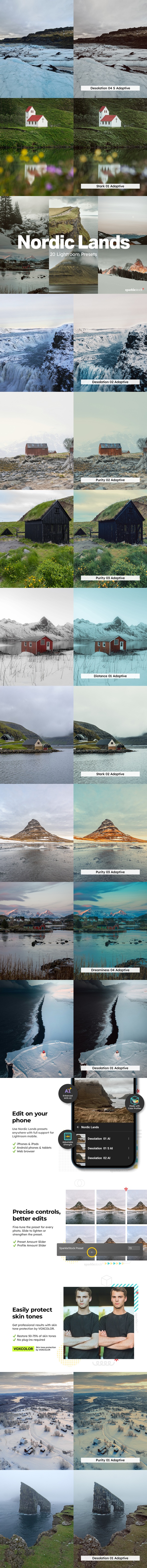 20 Nordic Lightroom Presets and LUTs