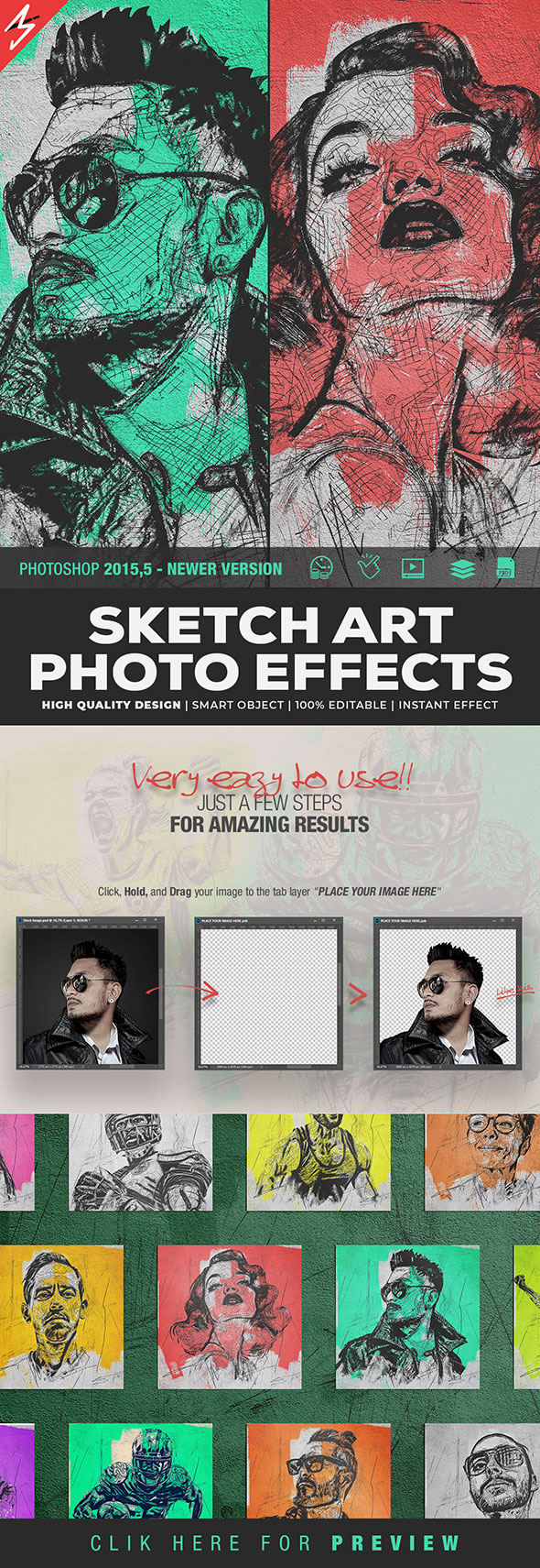 Sketch Art Photo Effects
