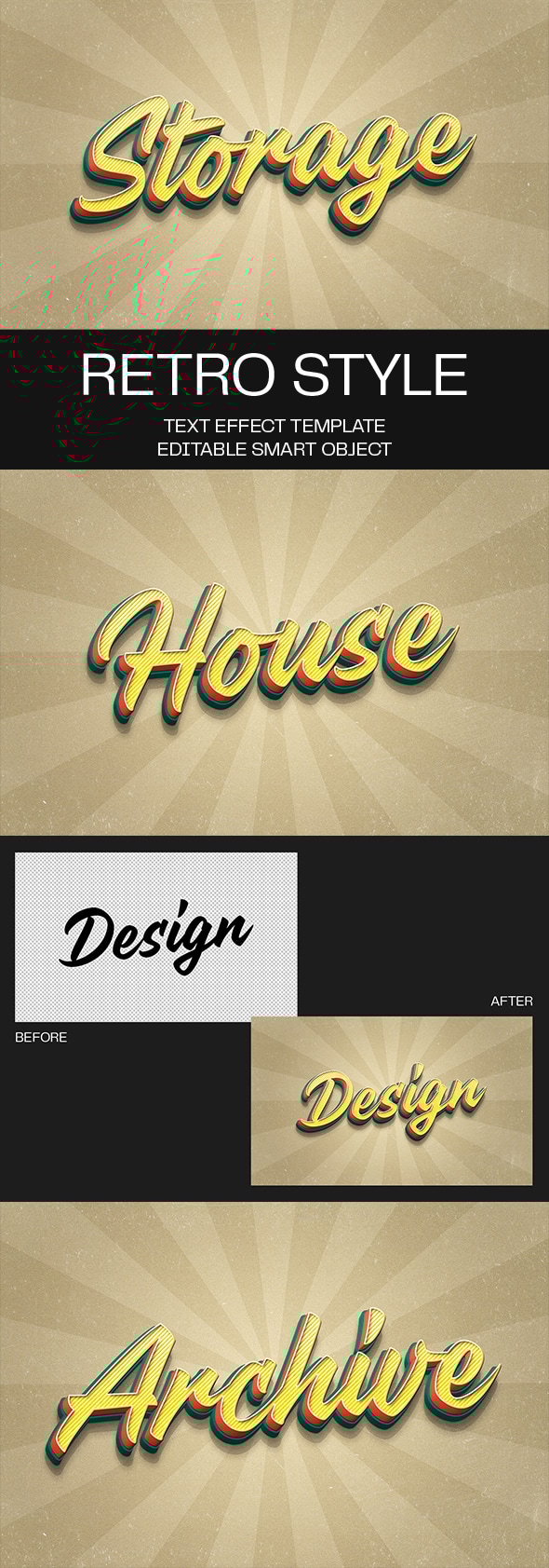 Retro Style Text Effect