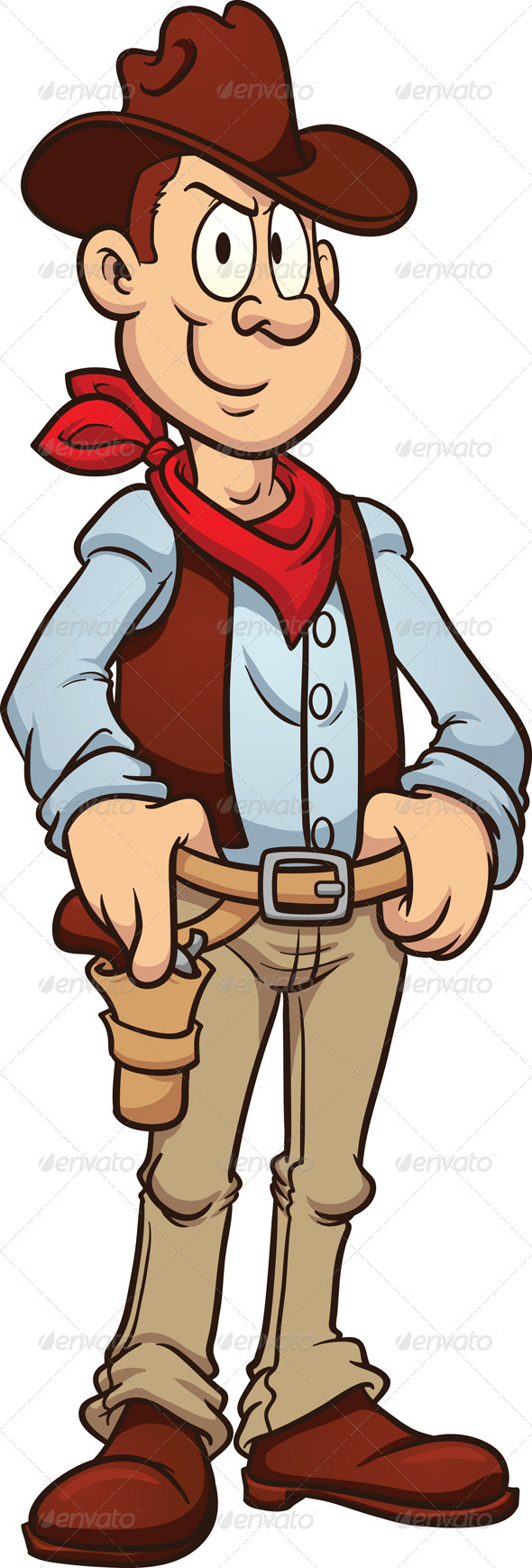 Cartoon Cowboy