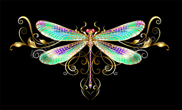 Antique Dragonfly