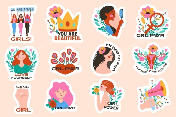 Feminism Stickers