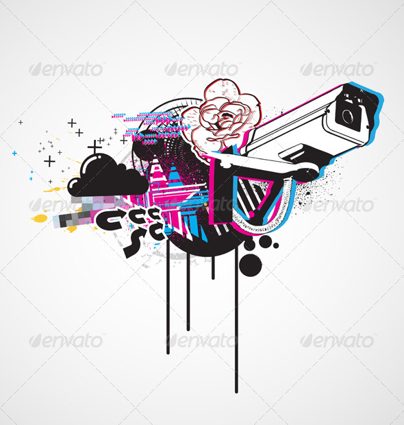 Decorative Urban Background