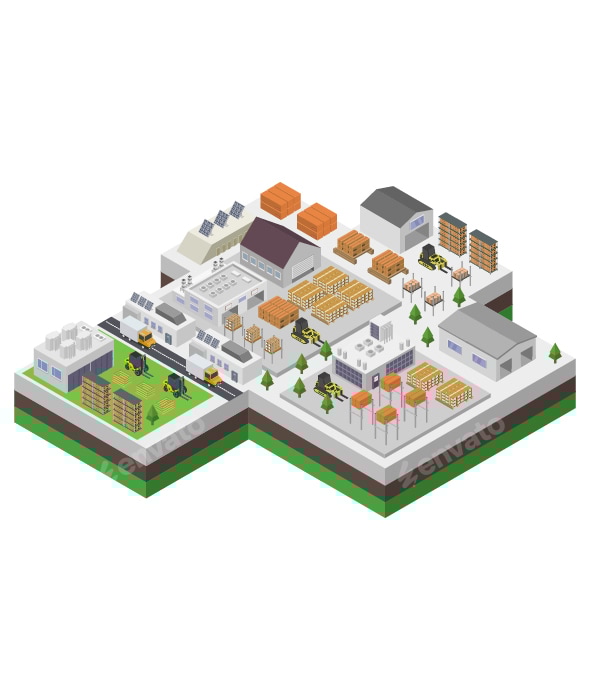 Isometric Warehouse