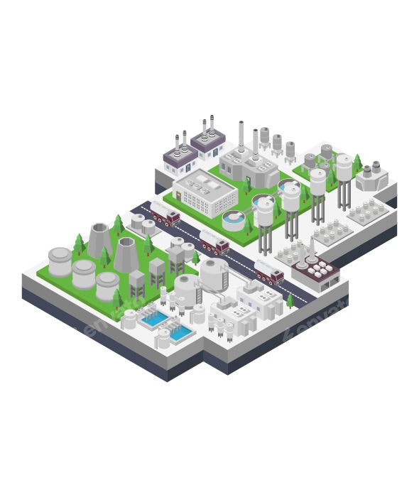 Water Purification System Isometric
