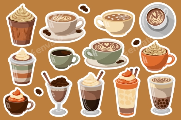 Coffee Stickers