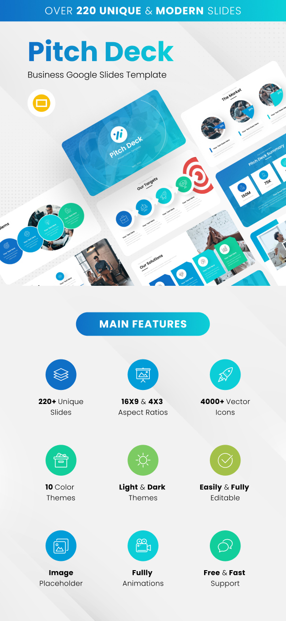 Pitch Deck - Business Google Slides Template