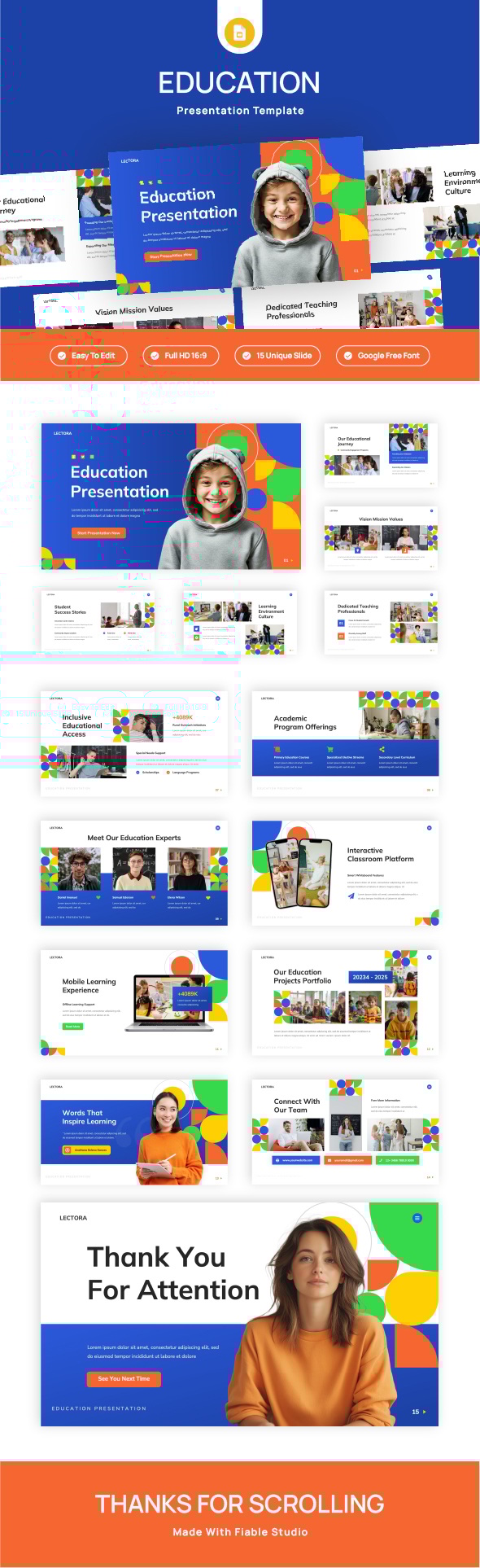Education Google Slide Template
