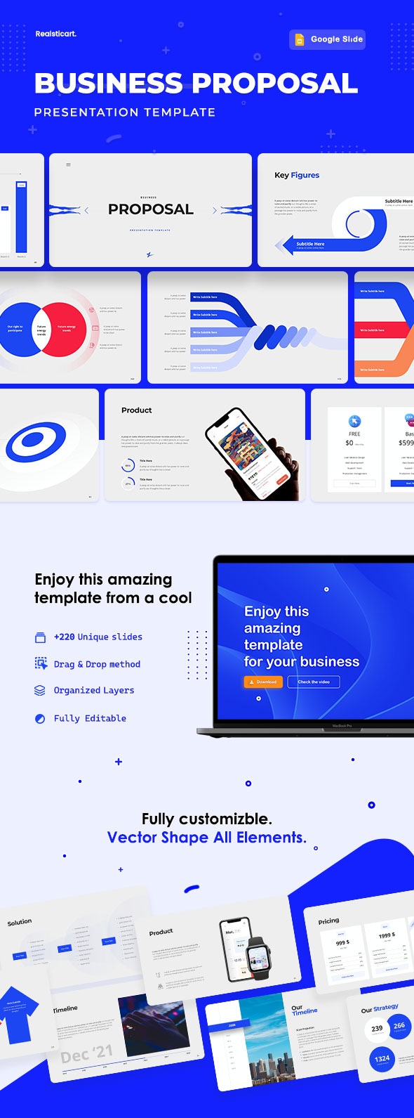 Business Proposal Google Slide Template