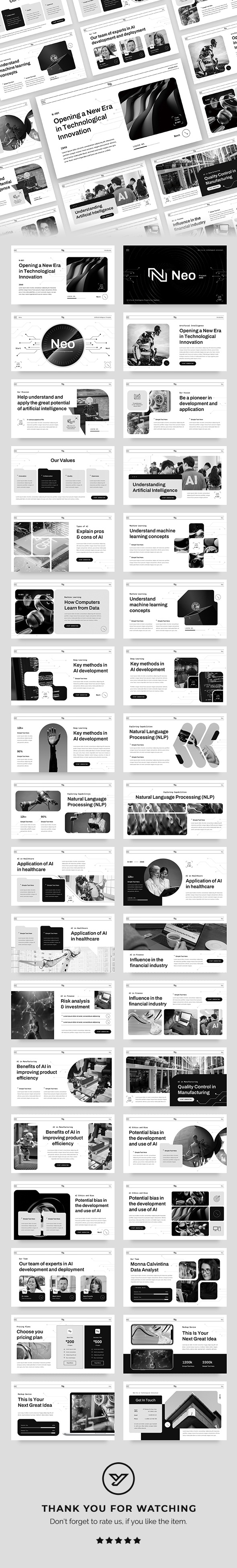 Neo - Artificial Intelligence Google Slide Template