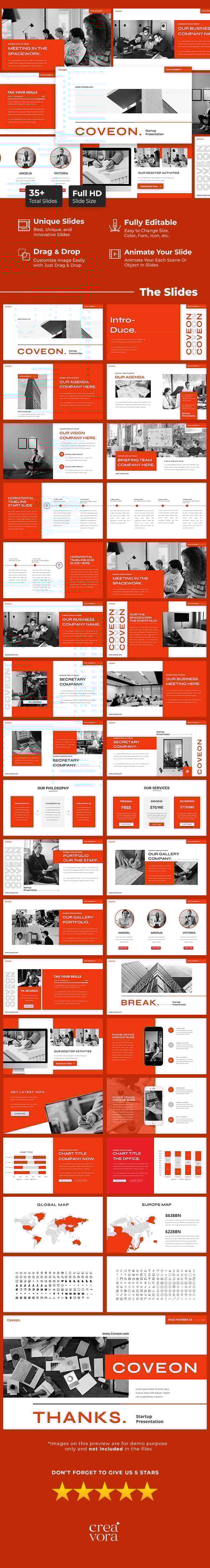 Coveon Keynote Presentation Template