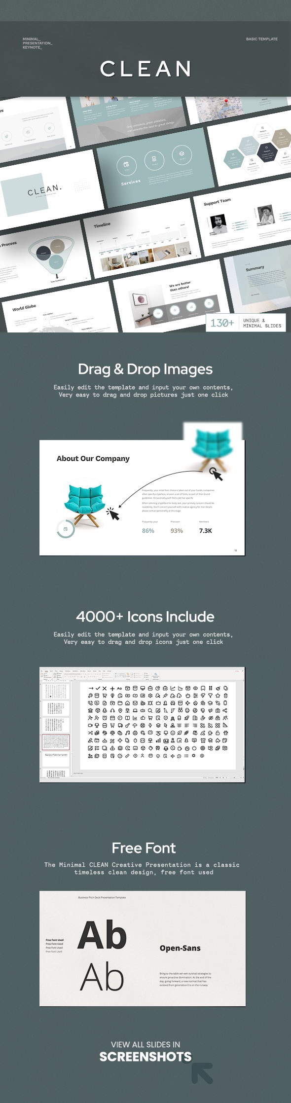Clean Creative Keynote Presentation