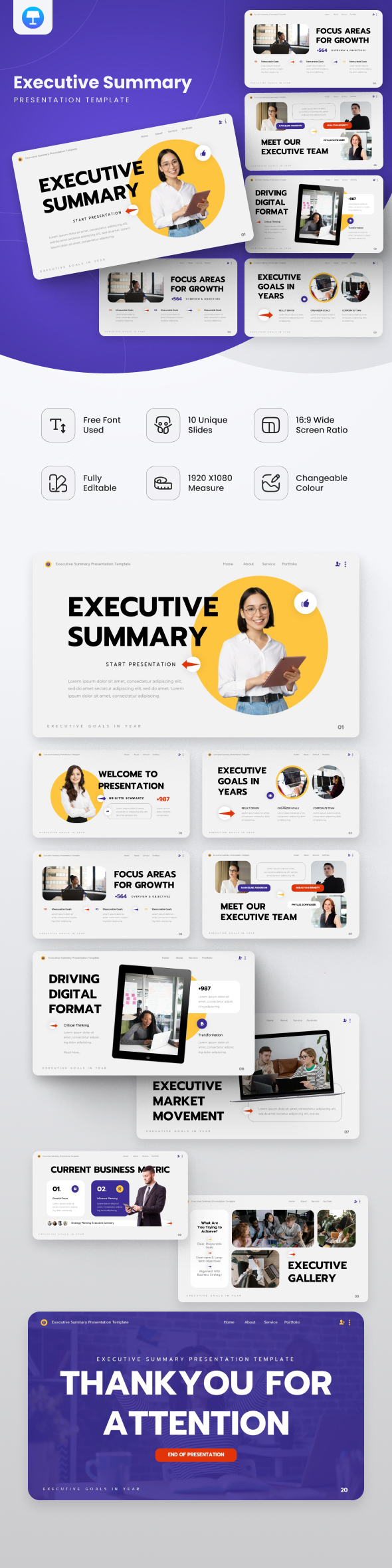 Executive Summary Keynote Template