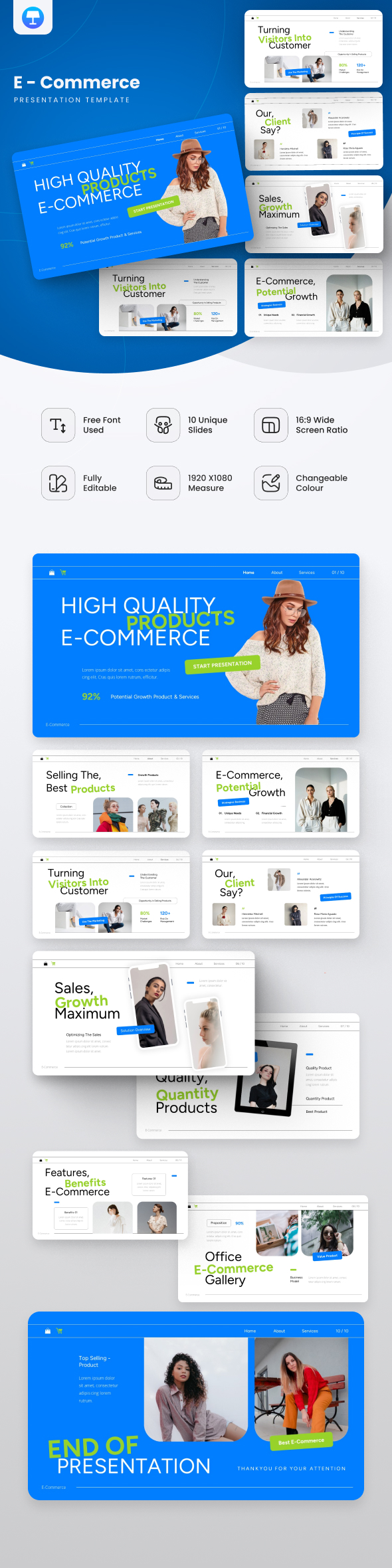 E-Commerce Keynote Template