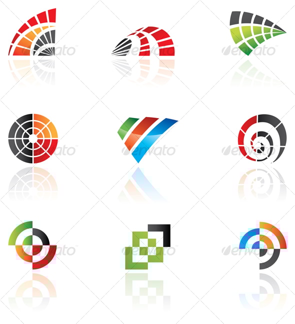 Vector Design Elements: Abstract Icon Set