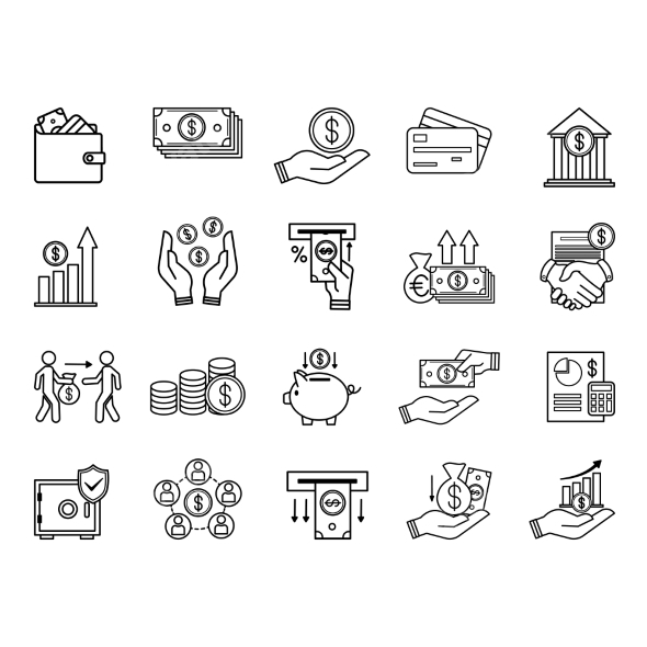 Finance Icons Set